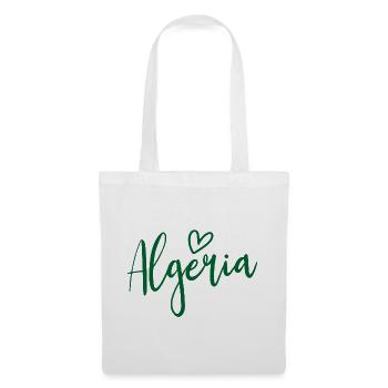 Algeria Heart Women Love Algeria - Tote Bag - white - Front