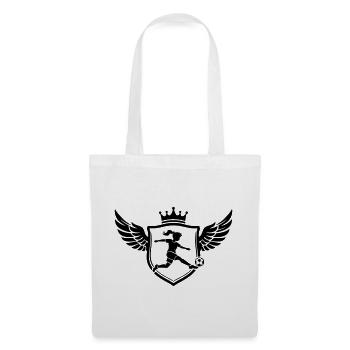 Blason des footballeurs Soccer Girls - Sac en tissu - blanc - Devant