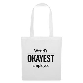 Les collègues collègues employés les plus corrects du monde - Sac en tissu - blanc - Devant