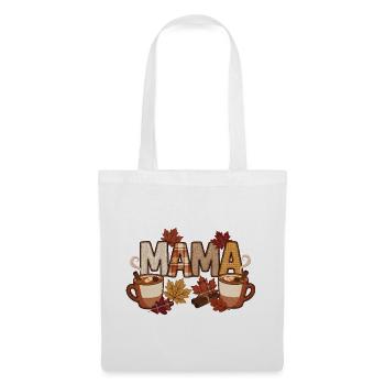 Fall Mama Cozy Patchwork Cider - Stoffbeutel - Weiß - Vorne
