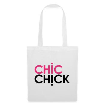 Chic Chick - Sac en tissu - blanc - Devant