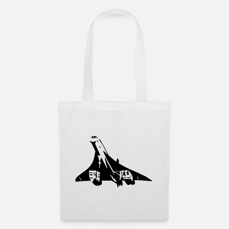 jet - Sac en tissu - blanc