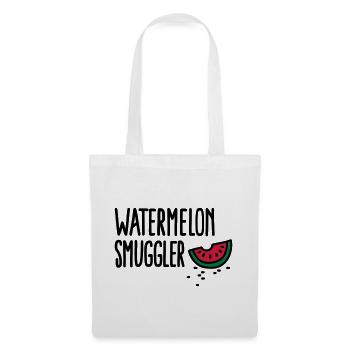 Watermelon smuggler - Stoffbeutel - Weiß - Vorne