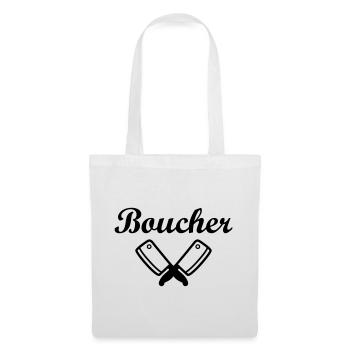 Boucher - Sac en tissu - blanc - Devant