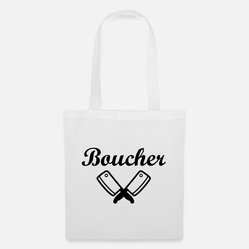 Boucher - Sac en tissu - blanc