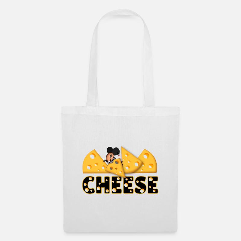 Cheese - Tote Bag - white