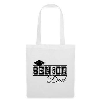Senior 2023 Papa Fier Papa de Diplômé - Sac en tissu - blanc - Devant
