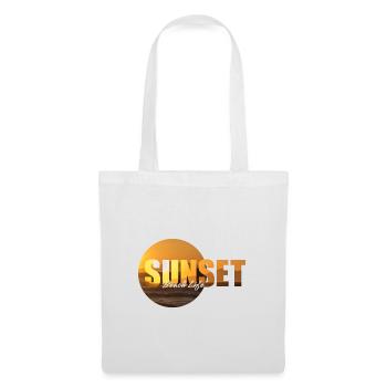 Sunset Beach Life - Tote Bag - white - Front