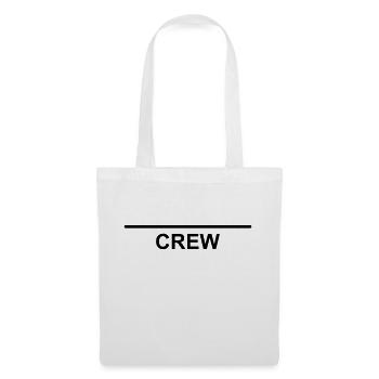 Crew Team Vorlage zum selbst gestalten - Stoffbeutel - Weiß - Vorne