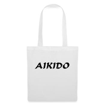 Aikido - Stoffbeutel - Weiß - Vorne