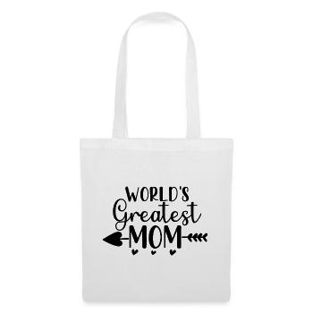 World's Greatest Mom - Tote Bag - white - Front