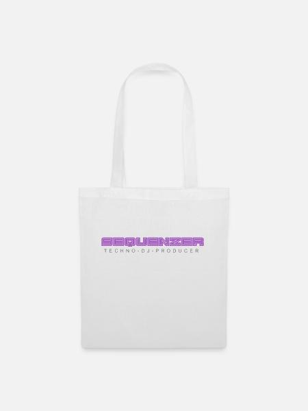Sequenzer Logo Brand - Stoffbeutel - Weiß