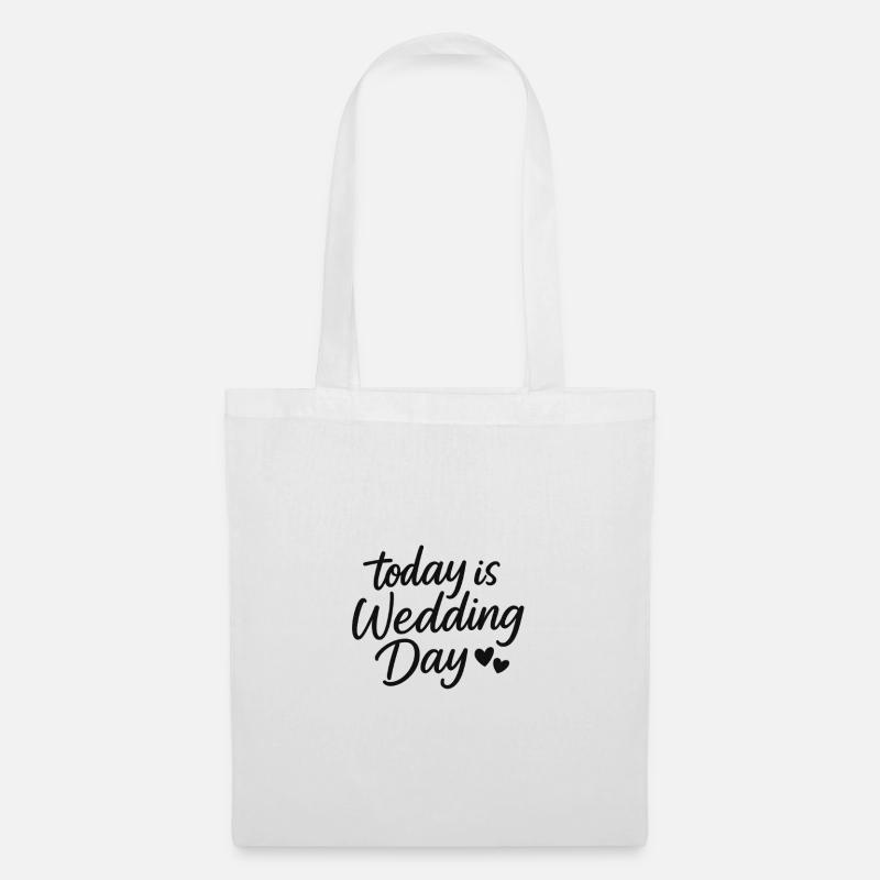 Wedding Design Wedding Day - Tote Bag - white