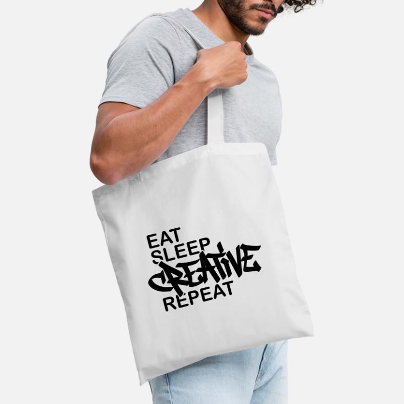 Journée du Graffiti Devise Créative Sac en tissu