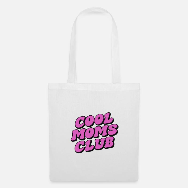 Cool Moms Club Mama Muttertag - Stoffbeutel - Weiß