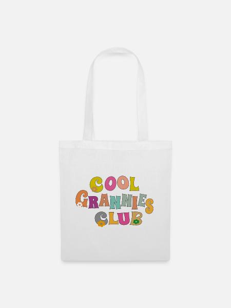 Cool Grannies Club - Stoffbeutel - Weiß