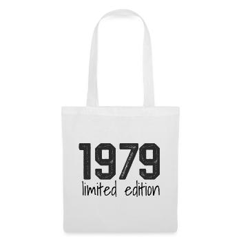 1979 Limited Edition Retro Geburtstag Jahrgang Des - Stoffbeutel - Weiß - Vorne