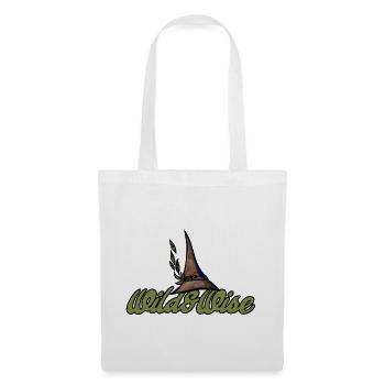 Wild & Wise Nature Wappen - Stoffbeutel - Weiß - Vorne