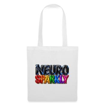 Neuro Sparkly - Stoffbeutel - Weiß - Vorne