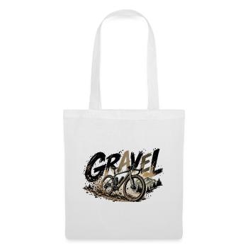 Gravel - Stoffbeutel - Weiß - Vorne