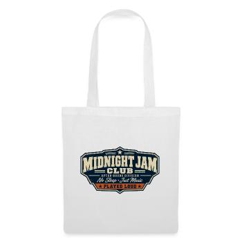ROCK STAMP SOCIETY | Midnight Jam Club - Stoffbeutel - Weiß - Vorne