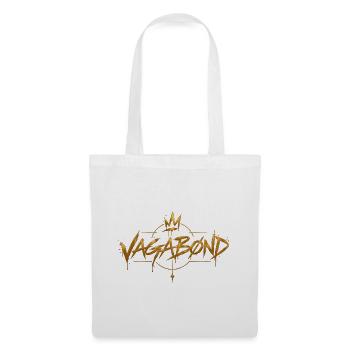 Vagabond Gold Graffiti Logo - Stoffbeutel - Weiß - Vorne