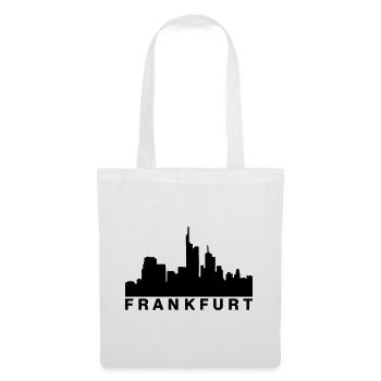 Frankfurter Skyline Frankfurt - Stoffbeutel - Weiß - Vorne