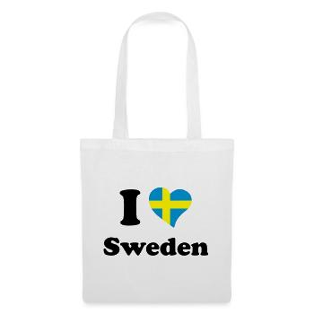 I love Sweden - Tote Bag - white - Front