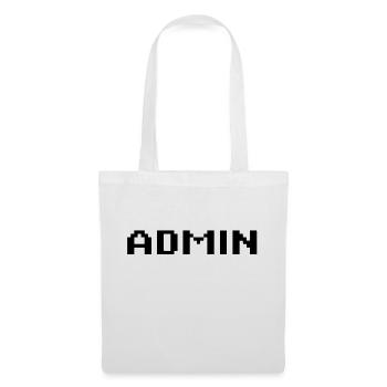 admin - Stoffbeutel - Weiß - Vorne