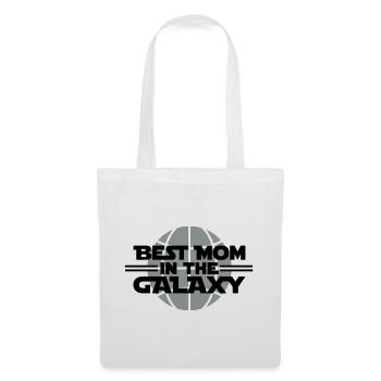 Best Mom In The Galaxy - Stoffbeutel - Weiß - Vorne