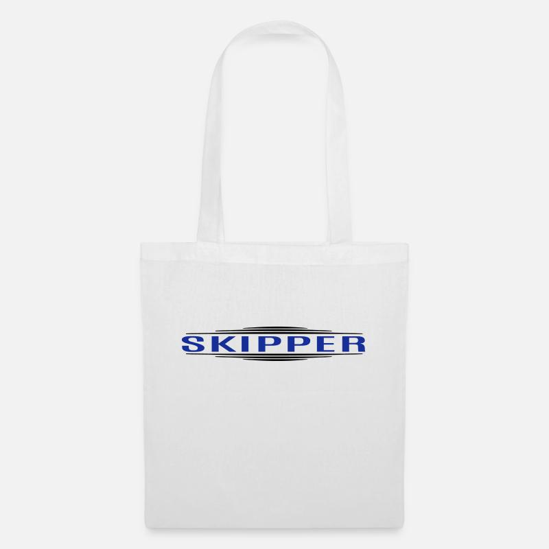 skipper - Tote Bag - white