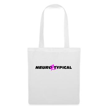 Neuroatypisch - Stoffbeutel - Weiß - Vorne