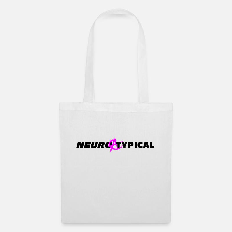 Neuroatypique - Sac en tissu - blanc