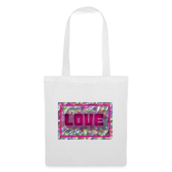 LOVE. COUPLE. JUST MARRIED. bachelorette party. SAINT VALENTINE. - Tote Bag - white - Front