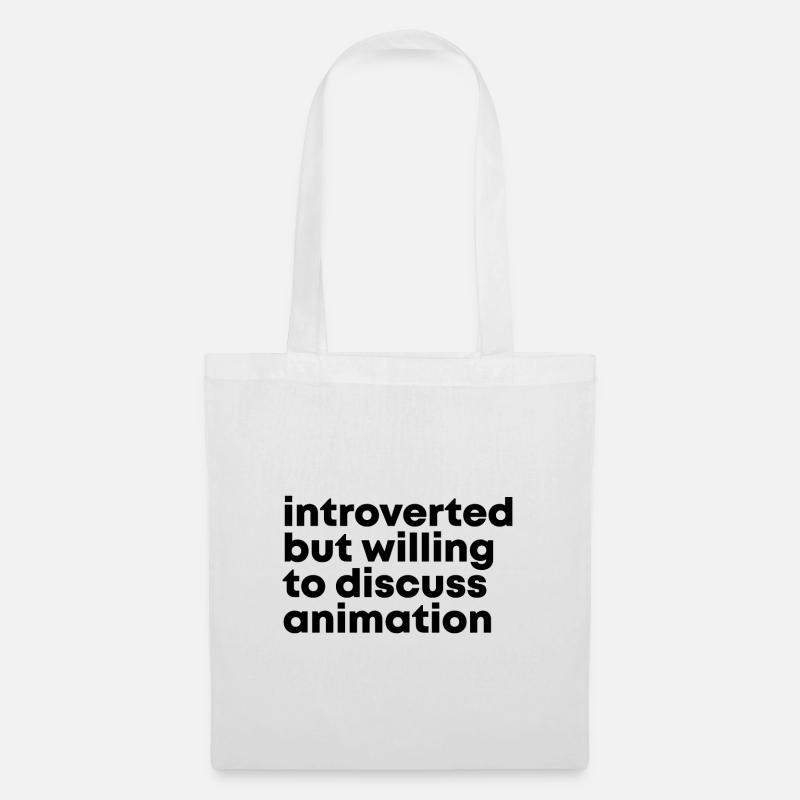 animation - Sac en tissu - blanc