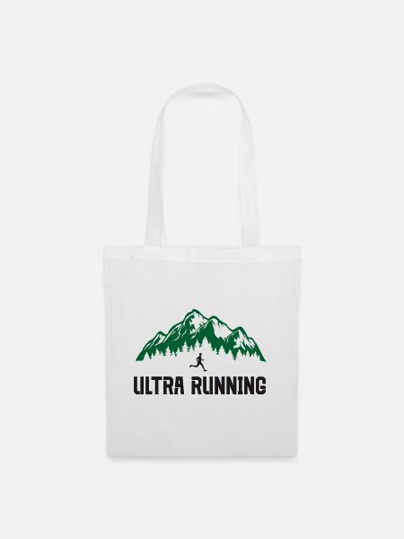 Ultra-Laufen - Stoffbeutel - Weiß