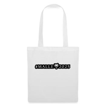 Malle 2025 - Sac en tissu - blanc - Devant