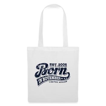Born in November 2005 - Birthday - Gift - Tote Bag - white - Front