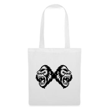 Gorilla Team - Tote Bag - white - Front