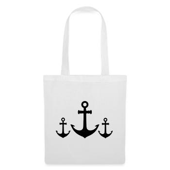 Anchor crew - Tote Bag - white - Front
