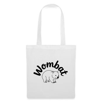 Wombat - Stoffbeutel - Weiß - Vorne