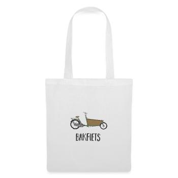 Die Bakfiets - Stoffbeutel - Weiß - Vorne