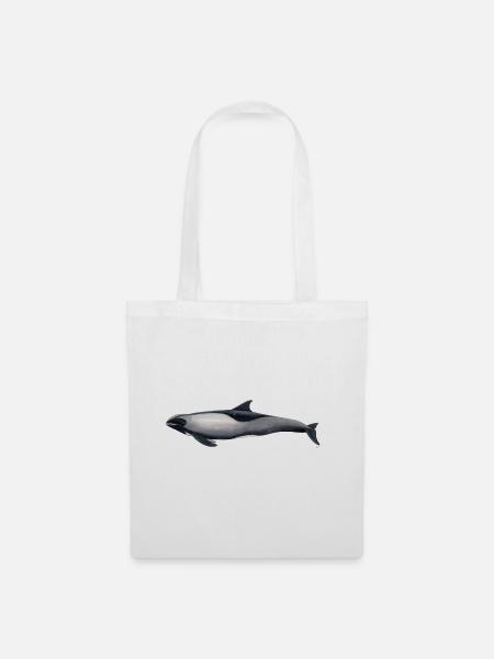 Dolphin Kopf Melone - Peponocephala electra - Stoffbeutel - Weiß
