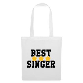 Best Singer - Tote Bag - white - Front