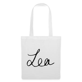 Lea - Stoffbeutel - Weiß - Vorne