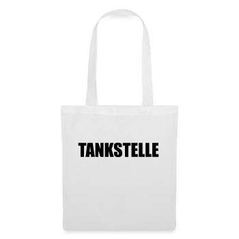 Tankstelle - Stoffbeutel - Weiß - Vorne