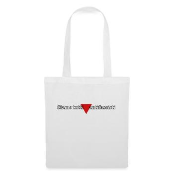siamo tutti antifascisti - Sac en tissu - blanc - Devant