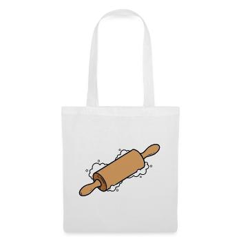 Rouleau à pâtisserie Pâte à pâtisser Cuisson - Sac en tissu - blanc - Devant