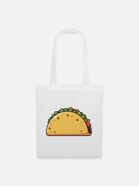 Taco - Stoffbeutel - Weiß