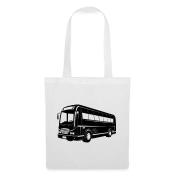 Tourbus - Stoffbeutel - Weiß - Vorne